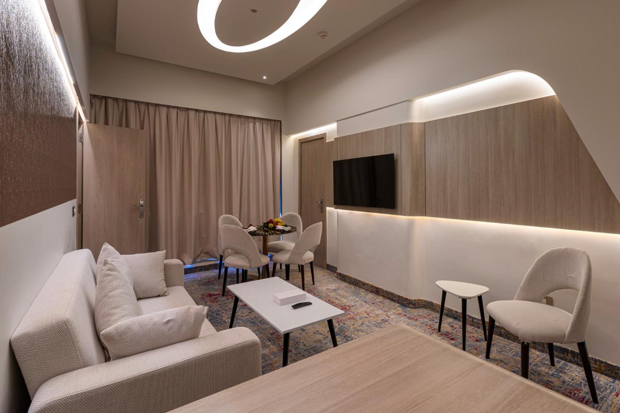 Mirage Hotel & Conference Center アレクサンドリア エクステリア 写真 A 3D rendering of a living room