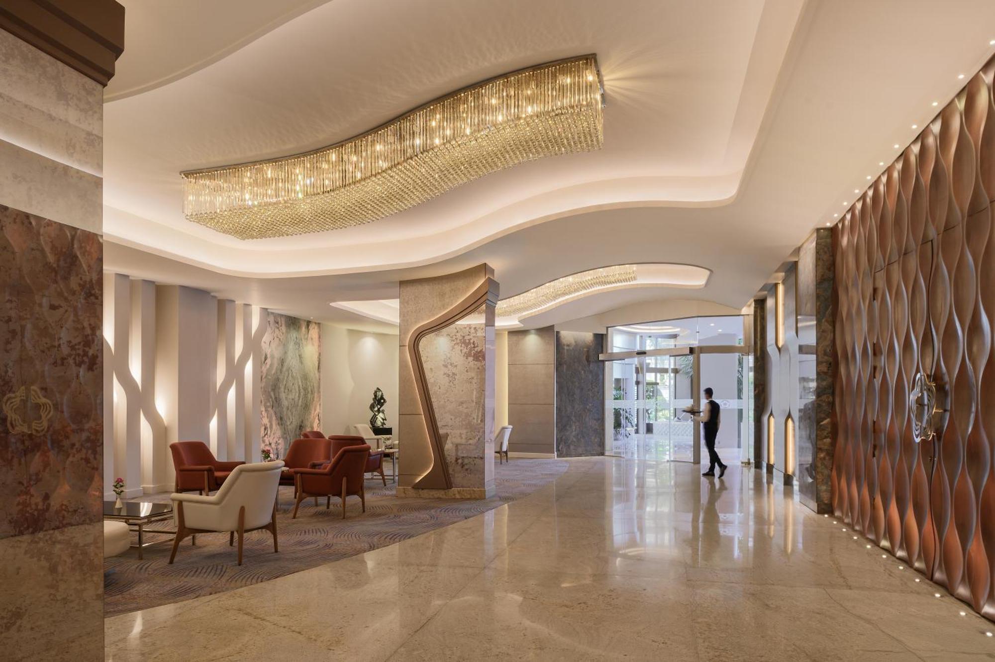 Mirage Hotel & Conference Center アレクサンドリア エクステリア 写真 The lobby of the hotel