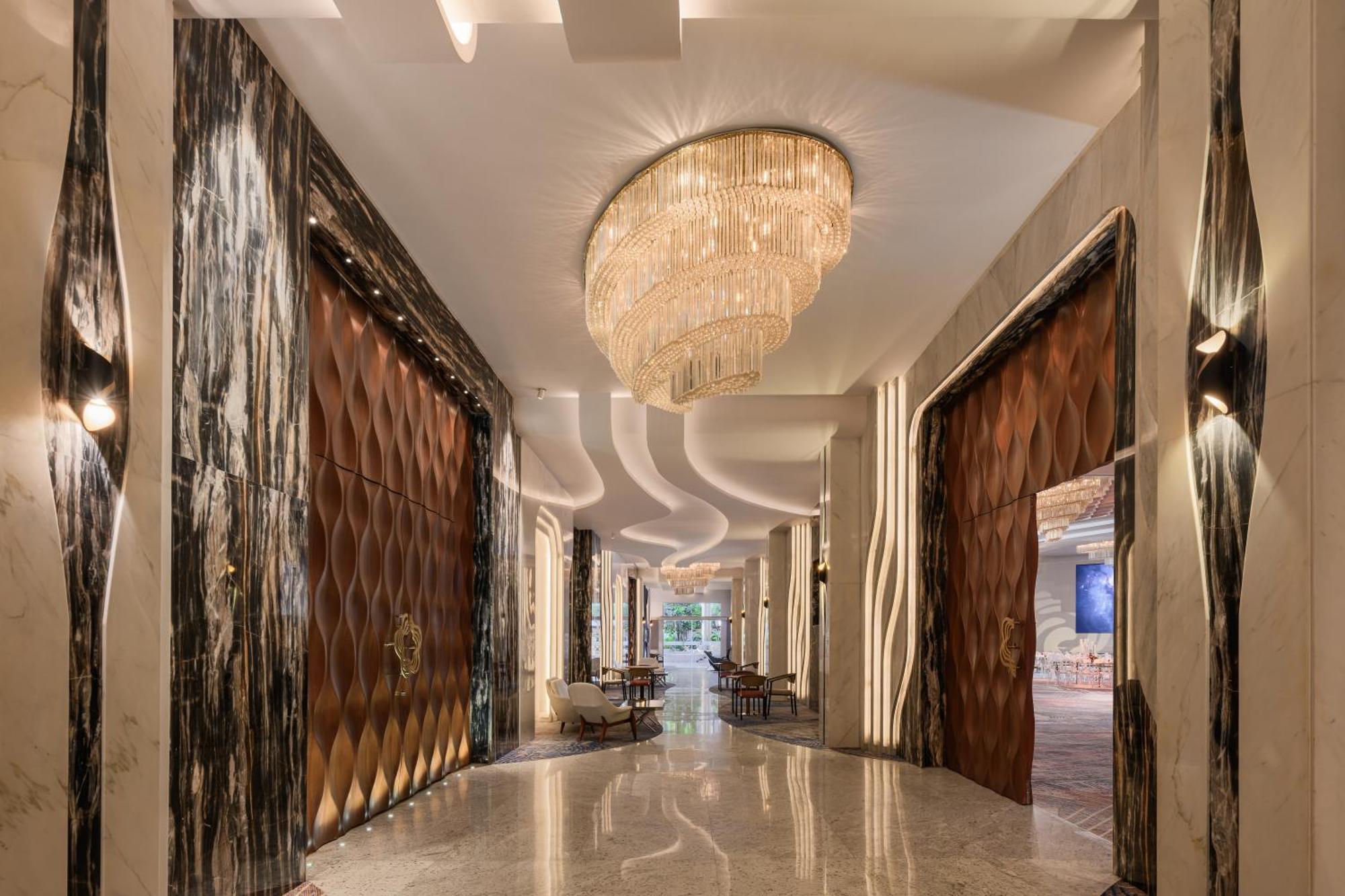 Mirage Hotel & Conference Center アレクサンドリア エクステリア 写真 The lobby of the hotel