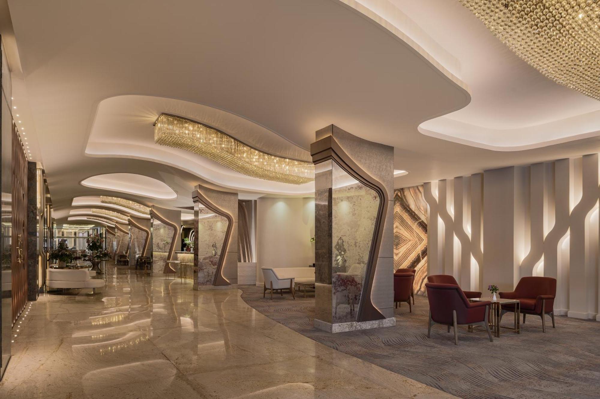 Mirage Hotel & Conference Center アレクサンドリア エクステリア 写真 The lobby of the hotel